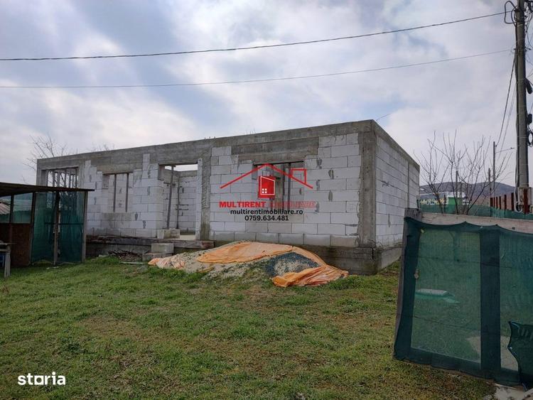 Somova - Casa in constructie din BCA pe teren 451 mp ! - 2