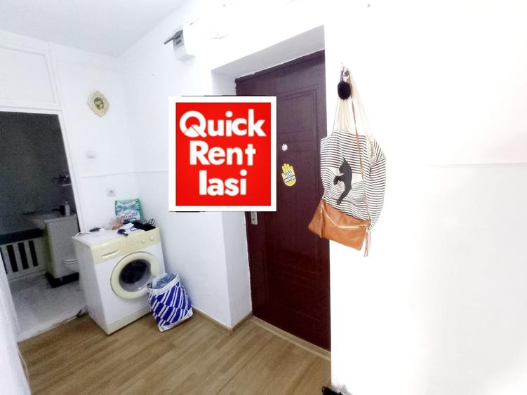 Pacurari Petrom Apartament 1Camera Cu Balcon Si Centrala De Inchiriat - 6