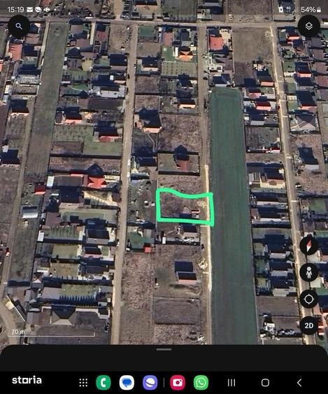 Teren in suprafata 800 mp situat in Harman, zona de case! - 1