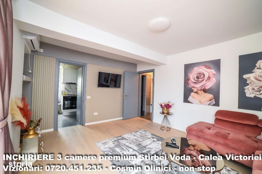 Inchirere 3 camere premium, prima inchiriere, Calea Victoriei - 3