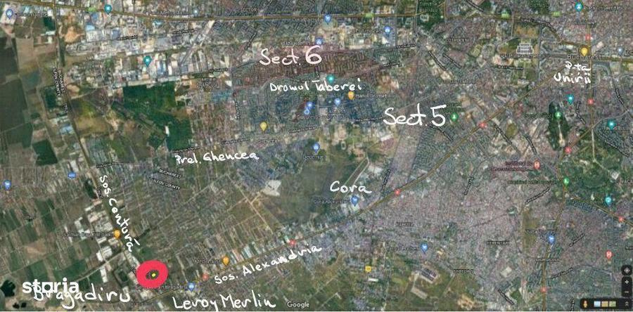 Teren intravilan de vanzare | 919 mp | Bragadiru, Safirului/ Jadului - 2