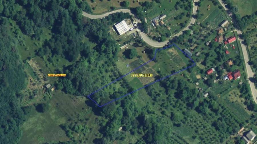 Teren de vanzare in comuna Valea Danului, sat Verne?ti, Jude? Arge?. - 2