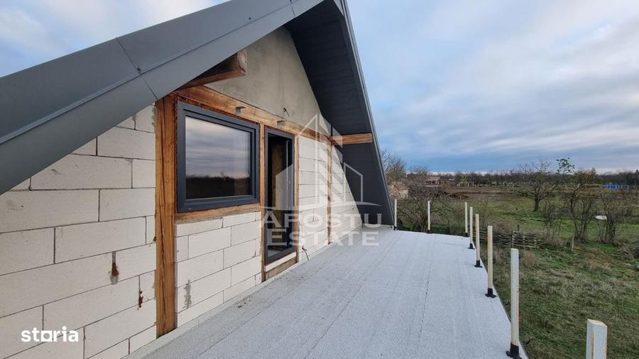 Casa individuala la rosu cu teren generos, Seceani - 8