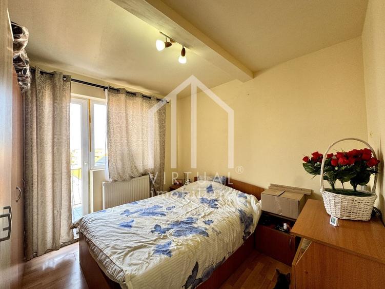 Mansarda cu 3 camere, 67mp utili+ 2 balcoane, intabulata, Terezian - 9