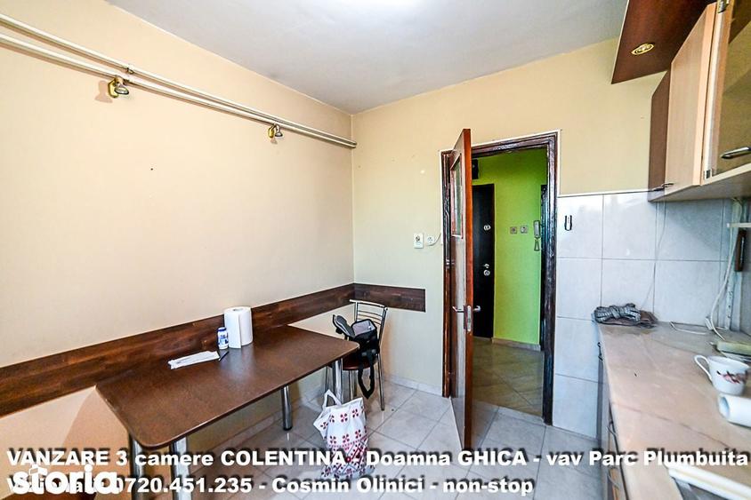 Vanzare apartament 3 camere dec. COLENTINA Doamna GHICA Parc Plumbuita - 7