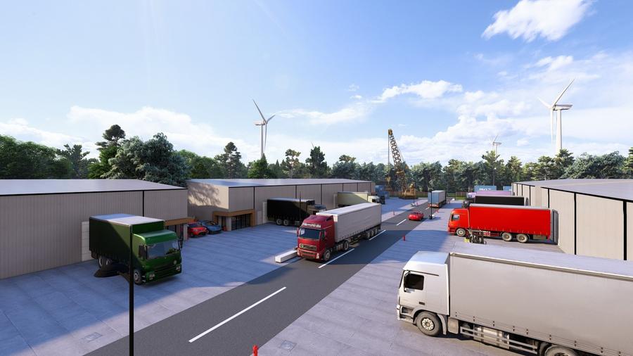 OPORTUNITATE DE INVESTITIE - teren in zona de hale, aproape de A3 - 12