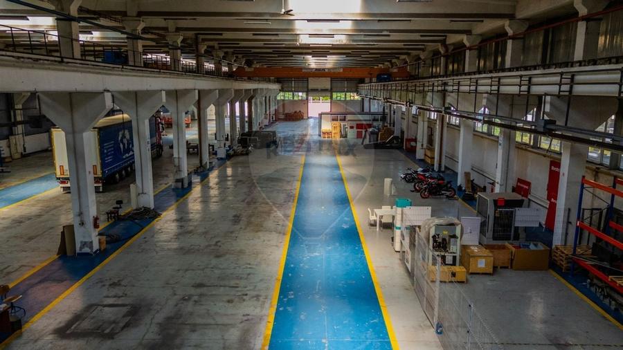 2 tronsoane hala |2 poduri rulante 10/18 T, Parcare, Productie\depozit - 8