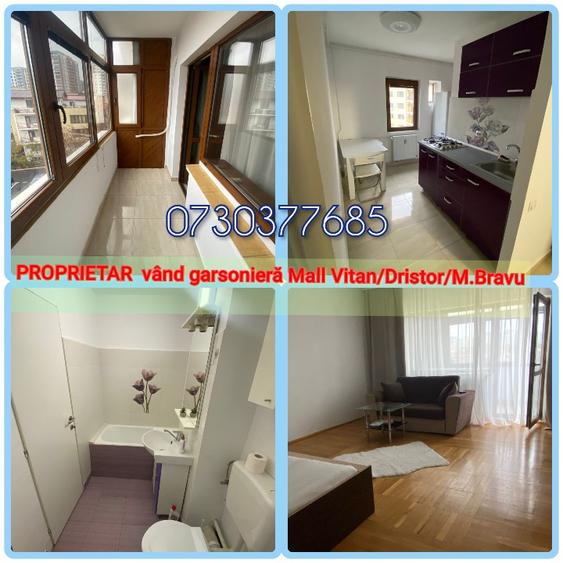 PROPRIETAR vând garsonieră 41m/Mall Vitan/Dristor/Mihai Bravu/1990/bloc reabilit - 1