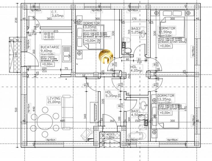 Teren 300mp + drum - cu Autorizatie Casa Parter! Aproape de DN1 - 2