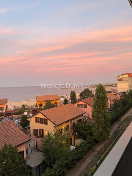 Apartament spectaculos, 4 cam, 130 mp, vedere  superbă la mare ,loc parcare