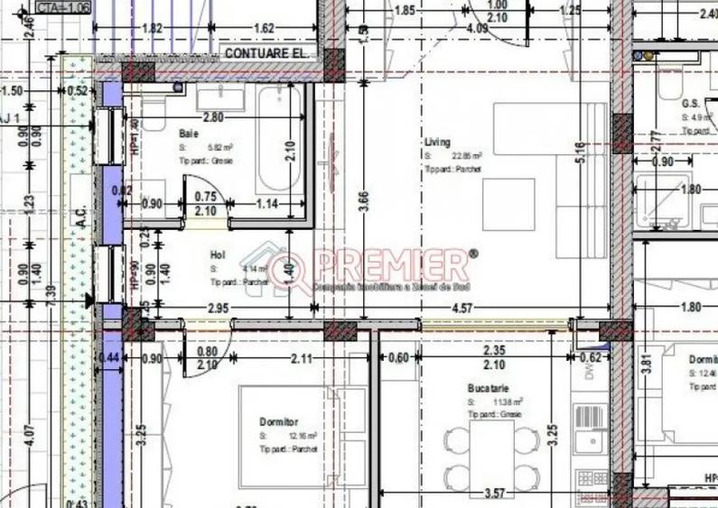 UNIRII CANTEMIR - 2 camere - Bloc NOU Boutique - 1