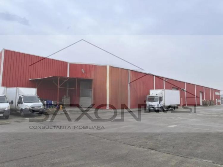 STEFANEȘTII DE JOS  - PARC INDUSTRIAL - hală depozitare 1515 mp - 1