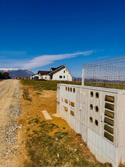 Teren intravilan Râșnov – Glejerie  5 parcele x 1000 mp  Capăt Str. Greierilor - 9