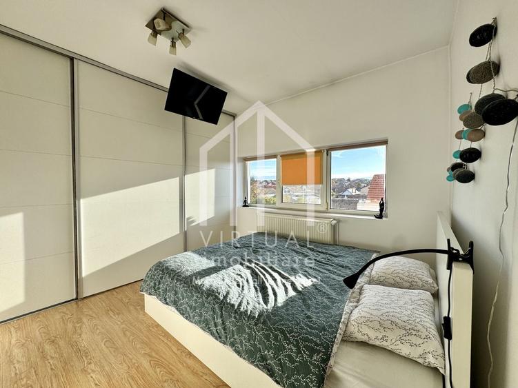 Apartament cu 2 camere, 43mp utili + balcon, mobilat, orientare sudica - 10