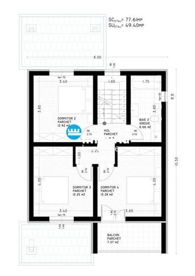 Casa 5 cam cu 500 teren, Miroslava Balciu, 1 km de Primarie - 6