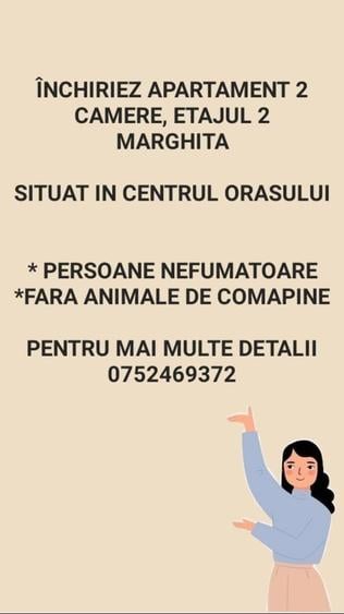 Apartament cu 2 camere în Central