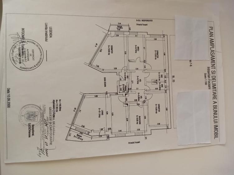 Apartament cu 5 camere decomandat, mobilat în Central