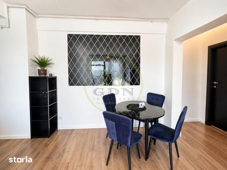 Apartament cu 2 camere semidecomandat în Nord