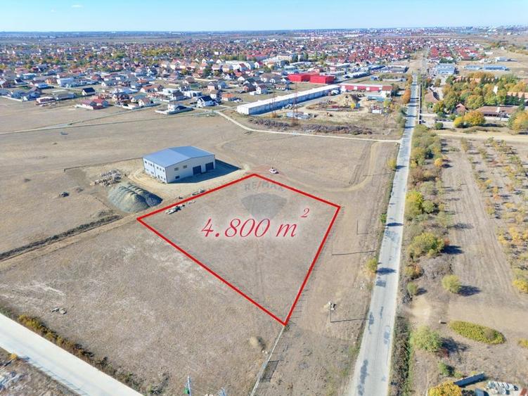Teren Construcții intravilan de 4800 mp, în Vladimirescu