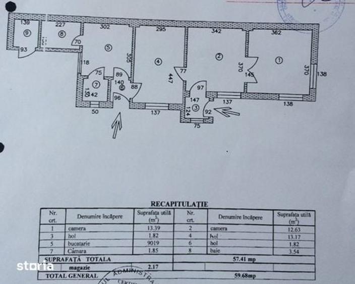Casă cu 3 camere cu Teren 138.62 Mp în Chitila