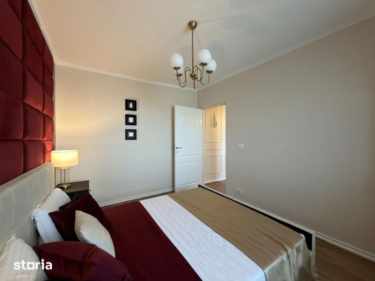 Apartament cu 3 camere semidecomandat, mobilat în Mircea cel Bătrân