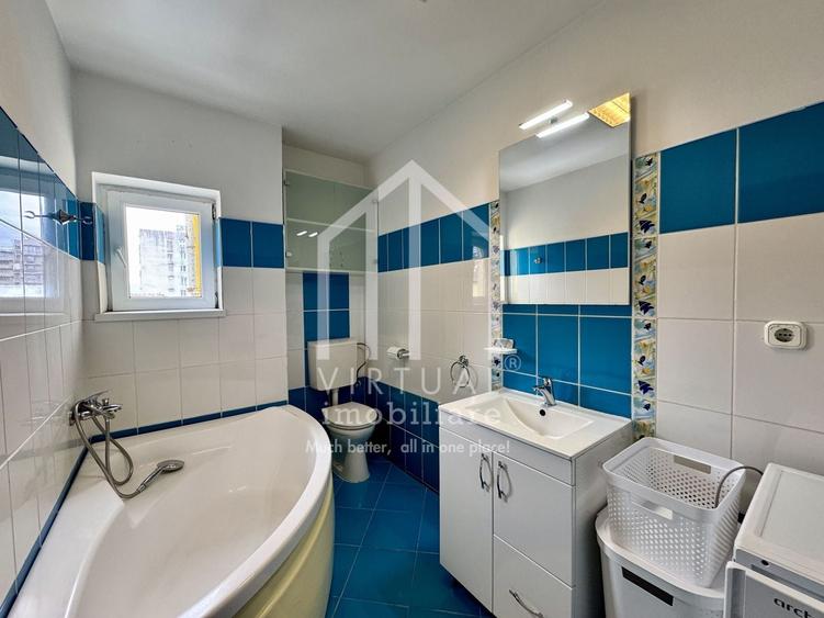 Apartament cu 3 camere, 76mp utili, mobilat, orientare Estica - 7