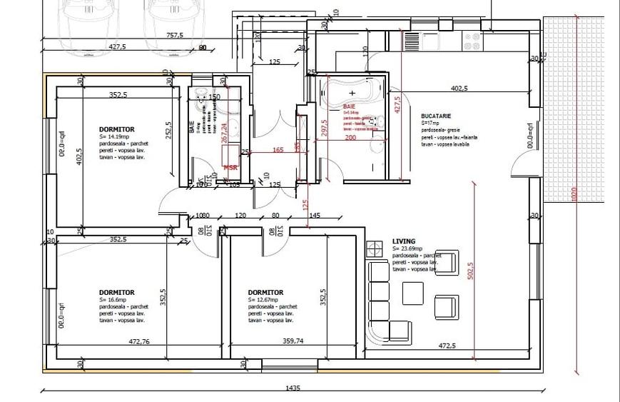 Casa solida intrare Bod din Sanpetru,langa Campus,  teren generos