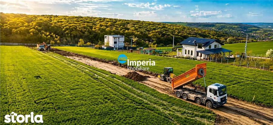 Teren de 400 mp, în Miroslava