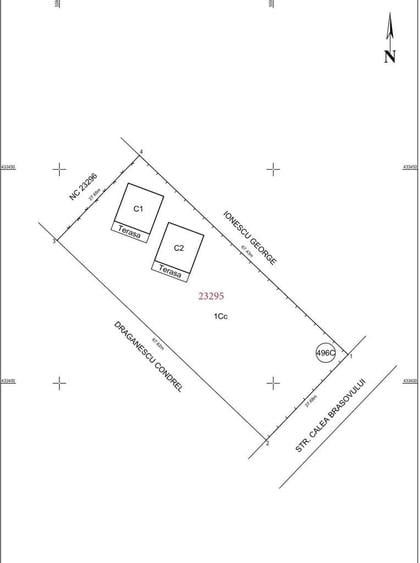 Casa P+M - 4 camere+ 2 bai- tip A frame - 135 mp cu teren 400 mp - 12