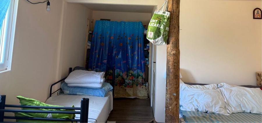 Vand teren cu o casa si o cabanuta - 1