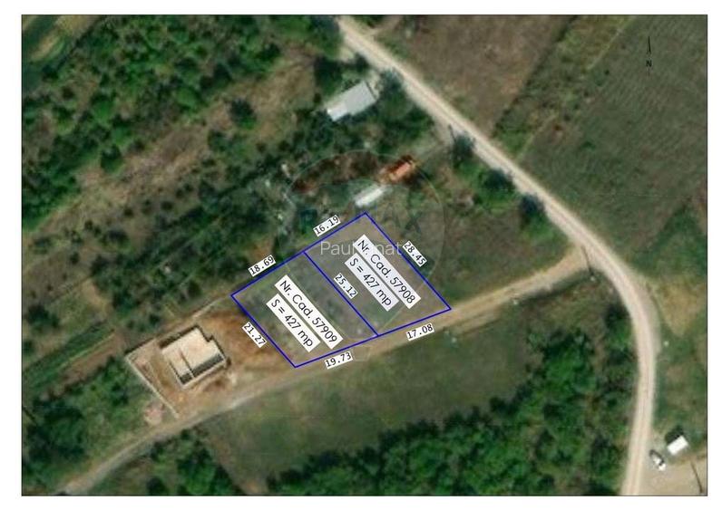 Teren intravilan de vanzare 854mp Paleu / Strada Piersicilor