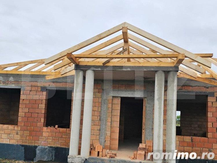 Casa 129mp utili, 500 mp, incalzire in pardoseala, Sanpetru - 3