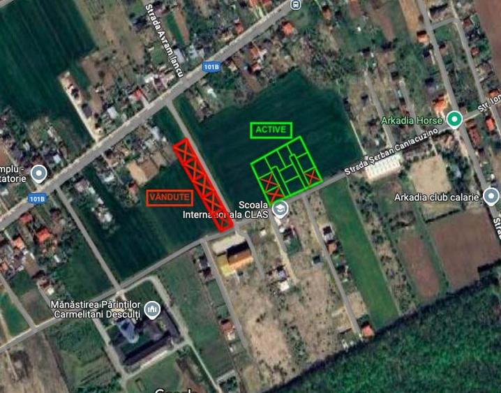 Snagov- Ciofliceni, loturi de casă între 504-670mp, Șerban Cantacuzino! - 1