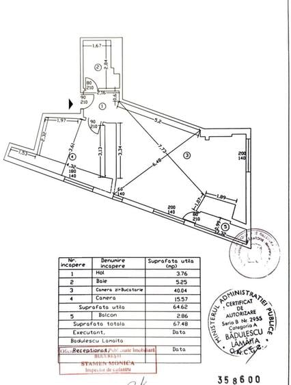 Apartament 2 Camere Spatios/Mihai Bravu/Vitan Mall/Bloc 2008/