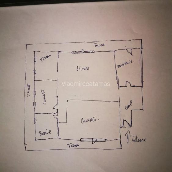 Penthouse  cu terasa panoramica in Bistrita