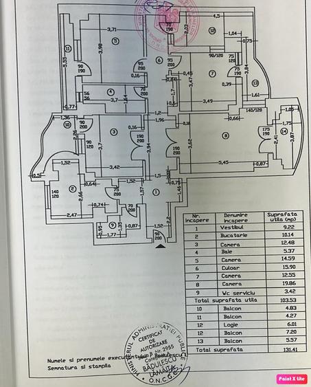 bd. Unirii colt cu Traian - apartament 4 camere foarte spatios - 2