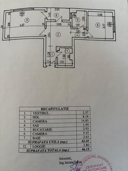 2 Camere Pantelimon - Str. Azotului Renovat Partial Mobilat Boiler - 14