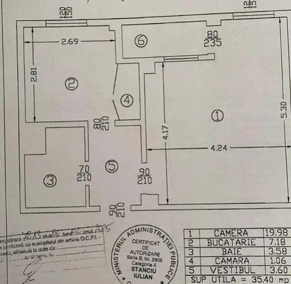 Garsoniera | 13 Septembrie | Parter | Decomandat - 7