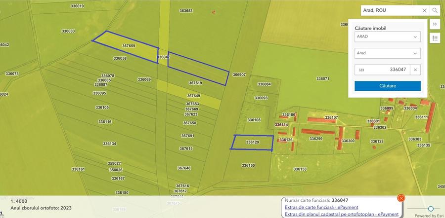 Terenuri extravilane jud Arad - 4