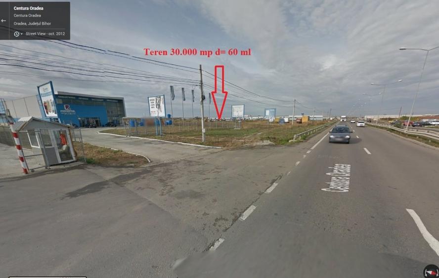 Oradea, Calea Santandrei, vand teren 30.000 mp - 1