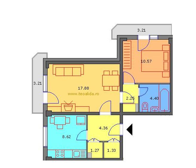 Vanzare aparament 2 camere Mosilor - 1