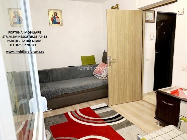 Garsonieră decomandată, mobilată în Mărăței