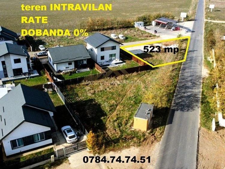 Teren INTRAVILAN la soseaua principala - comuna Berceni
