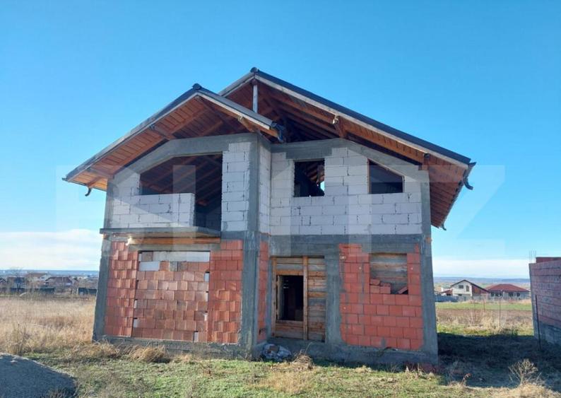 Casa la rosu, P+M, 4 camere, 400 mp teren, Simnicul de Jos - 5