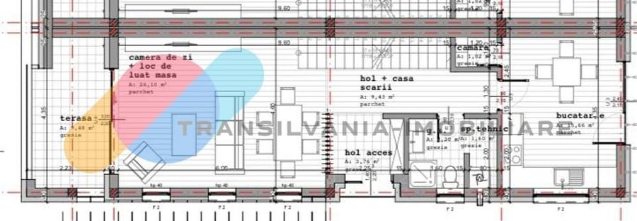 Duplex 129 mp, garaj, terasa, zona Voronet - 4