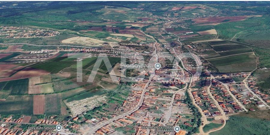 Teren de vanzare 1030mp intravilan Sura Mare zona deosebita