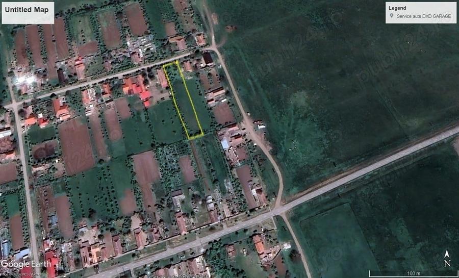 Teren de 2300 mp, în Călacea