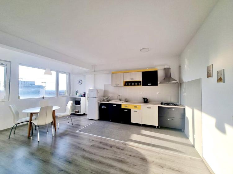 Apartament cu 2 camere semidecomandat, mobilat în Torontalului