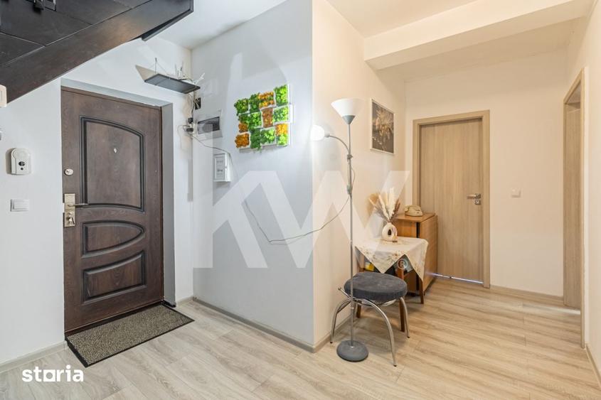 Apartament cu 3 camere decomandat, mobilat în Sânpetru