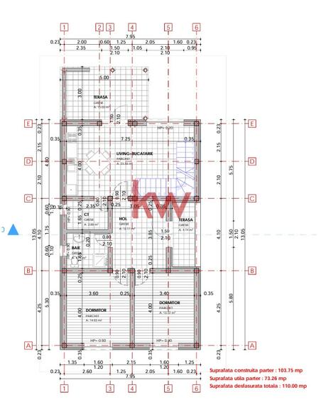 Casă individuală cu 5 camere cu Teren 750 Mp în Aroneanu